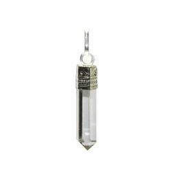 Colgante Punta Cuarzo Cristal 2cm